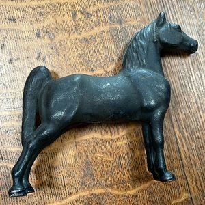 Antique Saddlebred horse bank